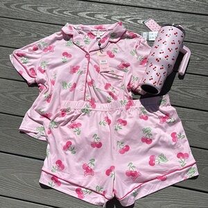 NWT Juicy Couture Cherry Pajama Set